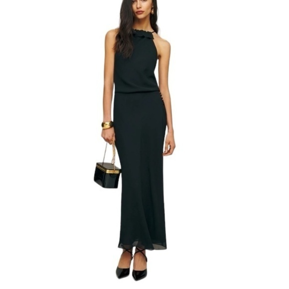 Reformation Black Maxi Dress